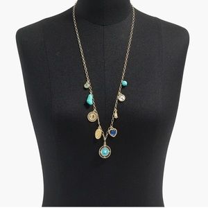NWT Mixed Charms Long Necklace